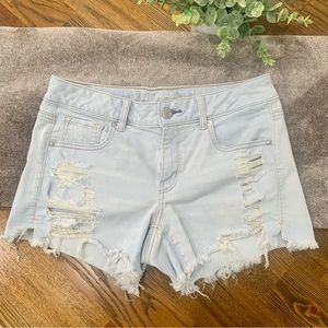 American Eagle Super Stretch Midi Shorts